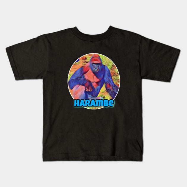 Harambe Kids T-Shirt by HORDEZ DESIGNS